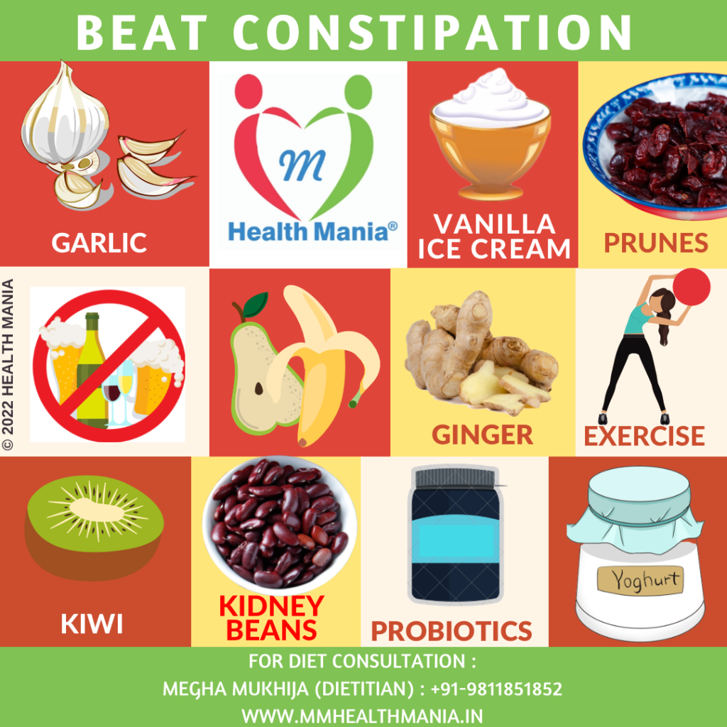 10 Foods to Ease Constipation: List of Foods